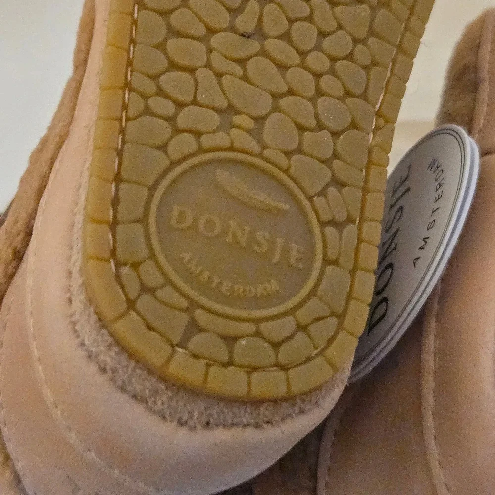 Donsje Amsterdam Larisso Lining Boots Light Maple Curly Faux Fur 18-24M 1034400